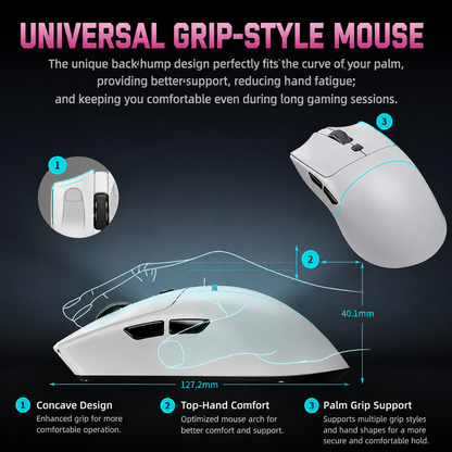 best sub 70g gaming mouse with macro buttons