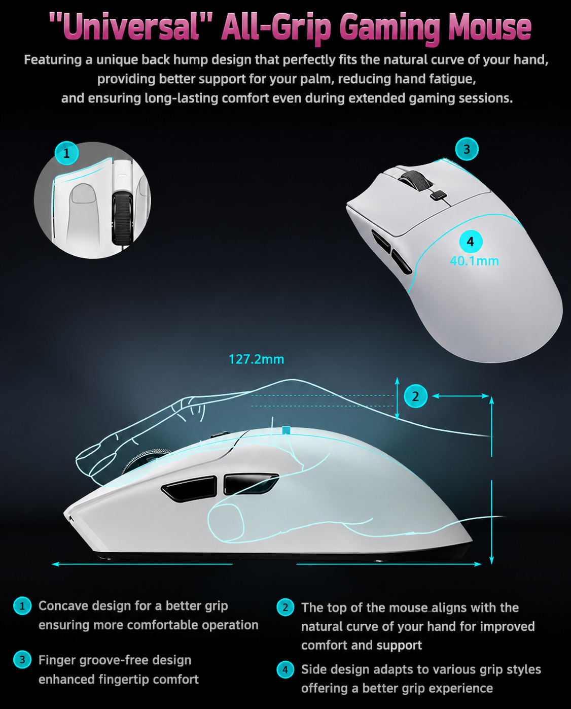lowest click latency FPS wireless mouse 2026
